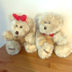 Boy and Girl Hershey Teddy Bears